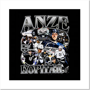 Anze Kopitar Vintage Bootleg Posters and Art